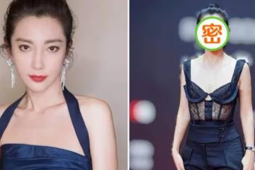 49歲李冰冰穿衣真大膽，「內衣外穿」還不夠，透視蕾絲勒出少女腰，網友：霸氣中不失魅惑