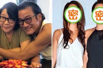 梁家輝一家4口罕同框!雙胞胎女兒一個貌美如花,一個卻像媽媽,網友:顔值差太大