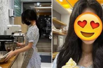 小S14歲的女兒化身「小廚娘」!化妝燙髪打扮成熟,越來越有明星范❤
