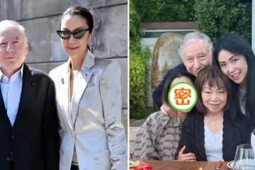 楊紫瓊攜78歲法拉利總裁男友,為好友慶生,花甲年風韻猶存,臉部皺紋明顯,網贊:自然老去的容顏最美