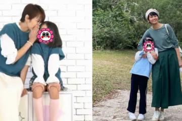 梁詠琪6歲女兒拍廣告，長相精緻如洋娃娃，遺傳到大長腿基因，身高遠超同齡人~