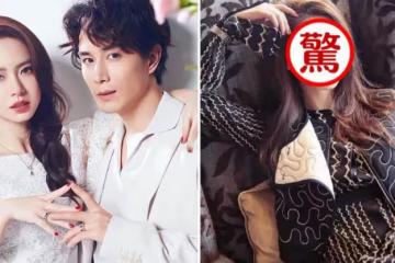 37歲戚薇二胎孕期照曝光!和女兒穿母女裝好親昵,一身寬松連衣裙四肢纖細,Lucky身高太搶鏡