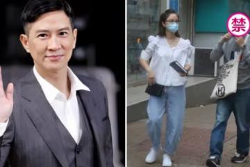 57歲張家輝離奇暴瘦，臉部凹陷「面色蠟黃」憔悴不堪，關詠荷貼心牽他過馬路，身形單薄如紙片人