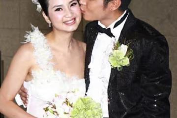 張丹峰：娶大十歲女星洪欣，對繼子視如己出，一家四口幸福甜蜜