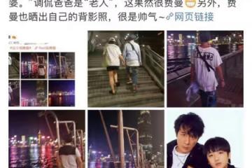 60歲吳鎮宇攜全家出遊,模特老婆穿短褲秀長腿,14歲費曼高大壯實