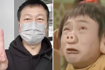57歲老戲骨「黎耀祥」激動返港,一人推四個行李箱險摔倒,鬢邊露白髮太心酸