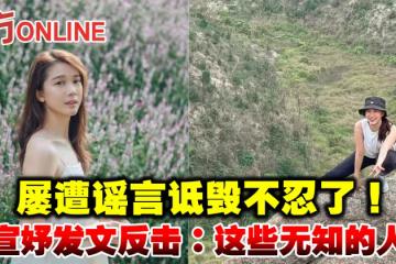 屢遭謠言詆毀不忍了! 林宣妤發文反擊:這些無知的人群