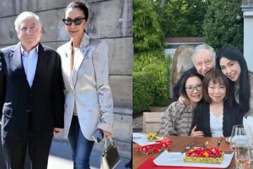 相戀18年不婚不生!59歲楊紫瓊「罕見秀恩愛」為好友慶生 與76歲法拉利總裁未婚夫「貼臉摟肩」笑容燦爛