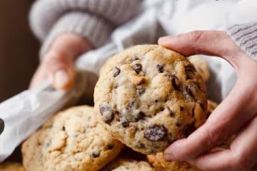 做法超簡單～無法拒絕的爆漿紐約軟曲奇🍪