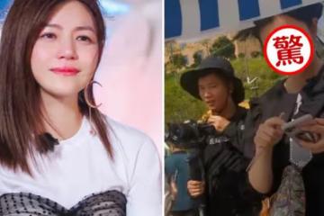38歲陳妍希買路邊攤被偶遇！「生圖」比精修圓一圈，網友：真實的模樣一點不做作