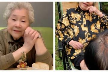 拄拐杖消失多年！89歲素珠阿姨「同框初戀夫」曝老後近況　外表裝強勢「內心小女人」溫柔待尪