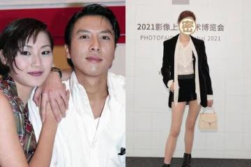 甄子丹曾為她分手 「香港第一美腿」51歲仍靚麗