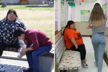 老婆當初是「校花」，因為太美怕別人搶，老公把校花老婆養成330斤，不能生娃遭婆婆嫌棄