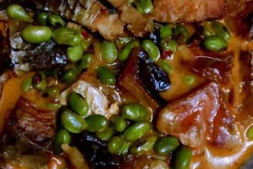 毛豆青魚乾