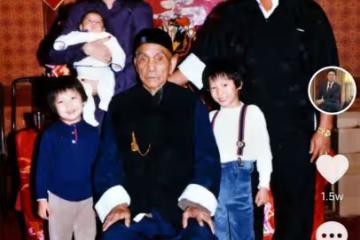 洪金寶兒子曬珍貴家庭舊照，親媽年輕時美貌出眾，離婚30年未再嫁