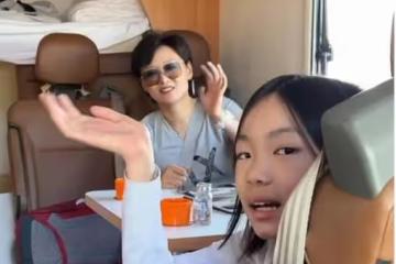 央視女主播包3台豪華房車度假,網友酸了…