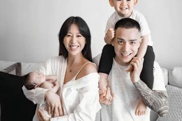 香港知名女星二胎滿百天！寶寶顏值高，大眼睛炯炯有神像洋娃娃