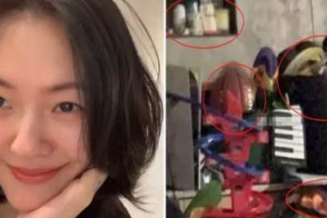 小S深夜曬自拍照,意外曝光家居內景,物品雜亂不堪,被網友吐槽:豪宅太水!