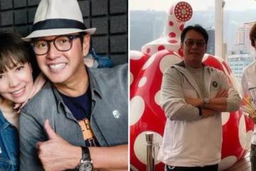 71歲譚詠麟香港豪宅曝光!四周高樓林立,樓頂天台大到能開派對, 身後巨大南瓜搶鏡:別有巨星風范