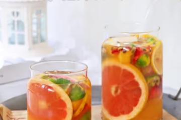 冷泡水果茶