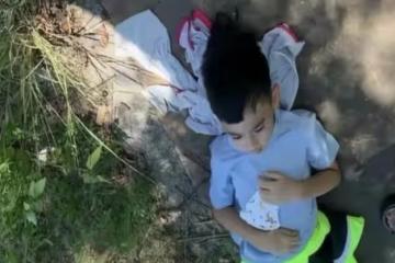 警方確認林志穎遭遇車禍，兒子被救畫面曝光，父子倆暫無生命危險