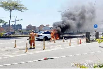開特斯拉自撞！林志穎父子發生嚴重車禍