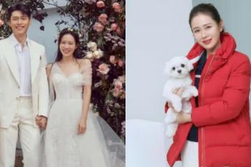 孫藝珍挺孕肚與愛犬拍廣告　網驚嘆：最美孕婦！