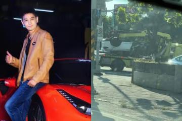 林志穎電動車燒毀剩半引震驚　中國Tesla被迫回應