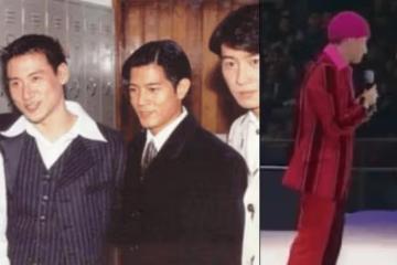 被稱香港歌壇奇蹟！他拿話筒時「四大天王」只能站著聽點評　張學友彎腰「接他獎杯」