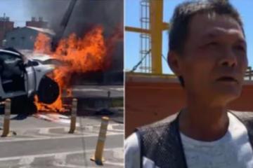 林志穎撞車幸獲路人勇拉出車,先救孩子再拉大人「滿手是血」醫護趕來才默默離開,網贊:危難時刻遇見貴人