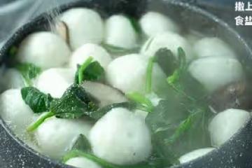可以鮮上天的魚丸湯