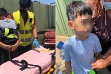 林志穎兒子Jenson已康復出院，交通事故未對他造成心理影響