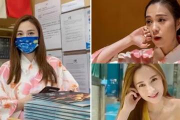 TVB前女星梁茵轉行做服務生！陷經濟困難淚崩，自曝存款已見底！