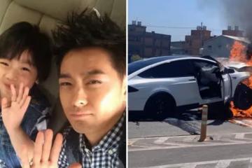 林志穎父子出交通事故,誰又注意到了他車上的這個細節