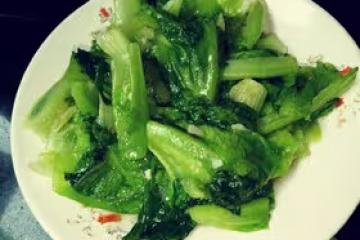 蒜泥生菜