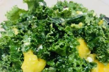 吃過最好吃的羽衣甘藍芒果沙拉「wagas改版」