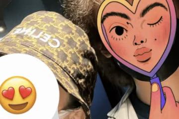 張柏芝曬母子合影,與14歲Lucas互相依偎,秀同款項鍊似情侶