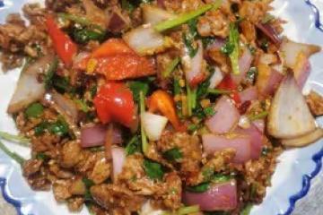 孜然牛肉片