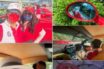 陳少霞結婚6周年!與大20歲富豪老公出門慶祝,遍地豪車太壯觀