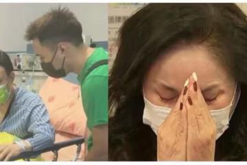 74歲余天中風右眼快失明，女兒癌症惡化太痛苦，妻子面對鏡頭崩塌