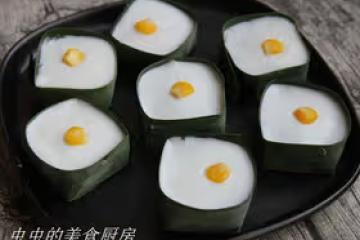 斑斕葉系列：斑斕椰汁西米糕