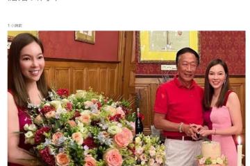 富士康老闆結婚14周年，在紀念亡妻的古堡，與二婚妻子開派對慶祝