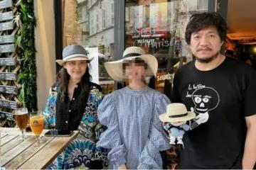 梅婷現身國外被偶遇 素麵朝天打扮顯眼