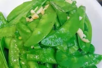 清炒豌豆莢