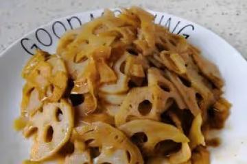 酸甜可口糖醋藕片
