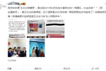 王冰冰結婚是假的 央視表態稱她是最美記者