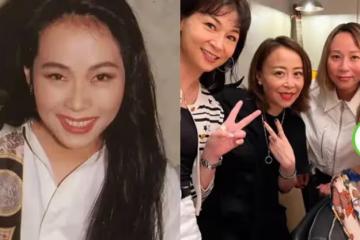 葉童攜富豪老公參加聚會!59歲滿頭白髪顯疲憊,臉色通紅疑似喝醉