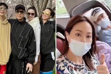 甄子丹小18歲嬌妻慶生!兩人擁吻好甜蜜,兒女幼時視訊曝光「姐弟倆像復制黏貼」,小嘴一張一合軟萌十足