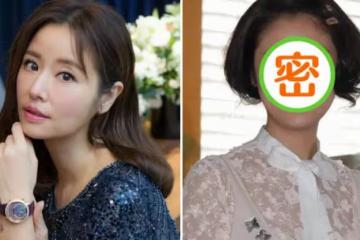 46歲林心如罕見剪超短髮，娃娃臉更加豐盈變甜妹，穿蕾絲襯衫卻很性感，網友：霍建華太幸福