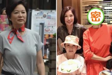 瘦身11公斤後容光煥發！林青霞罕見「現身圈內聚會」67歲穿「紅裙」站C位太搶眼：柔美又大氣